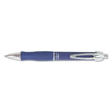 Zebra® Gr8 Gel Pen, Retractable, Medium 0.7 Mm, Blue Ink, Blue-silver Barrel, Dozen freeshipping - TVN Wholesale